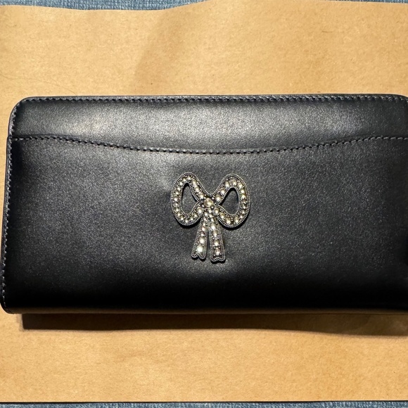 Coach 1941 long zip wallet- black- custom made, one of a kind.  -new in box - Picture 7 of 13